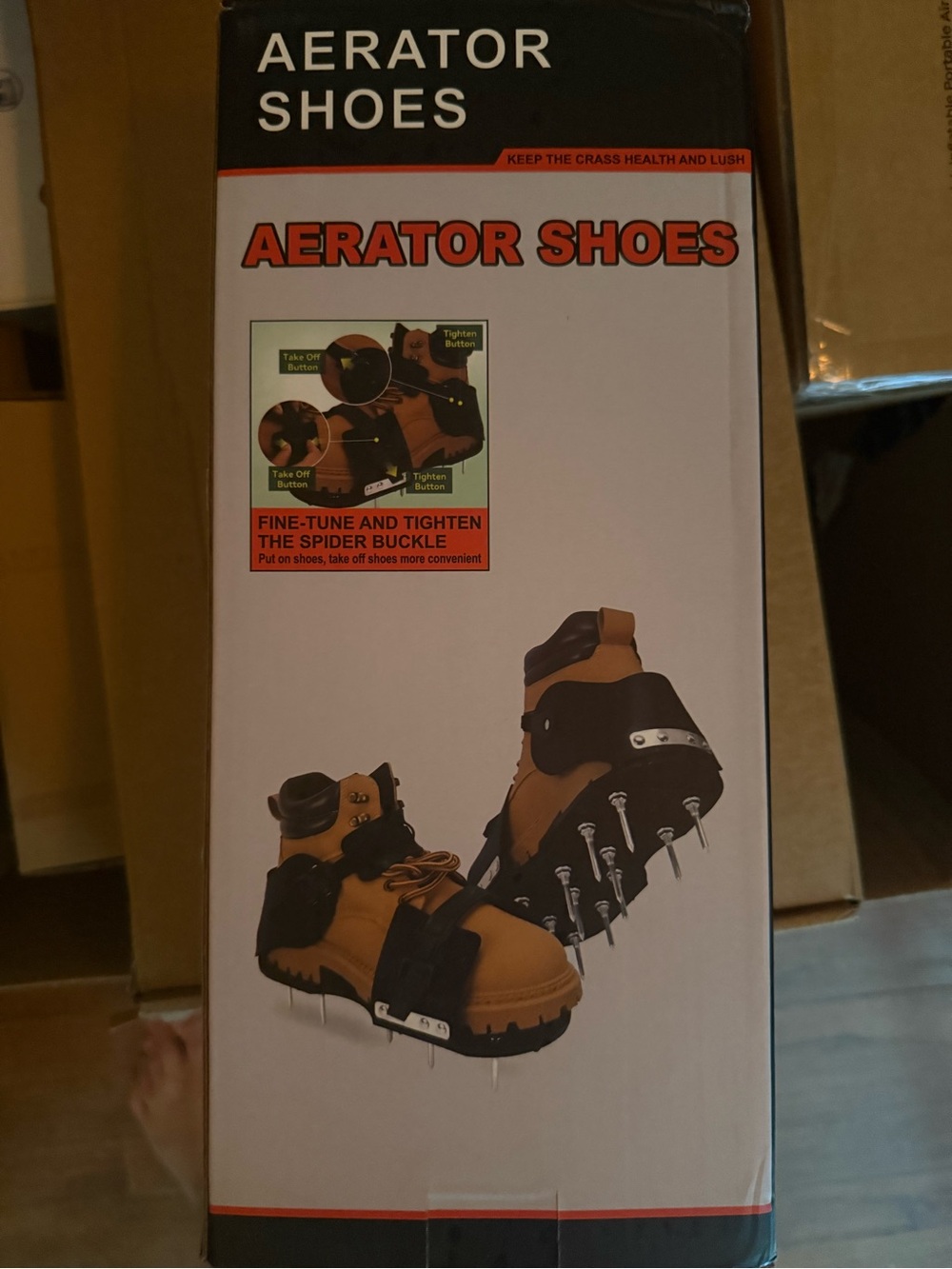 Spike Traction Covers - Brown